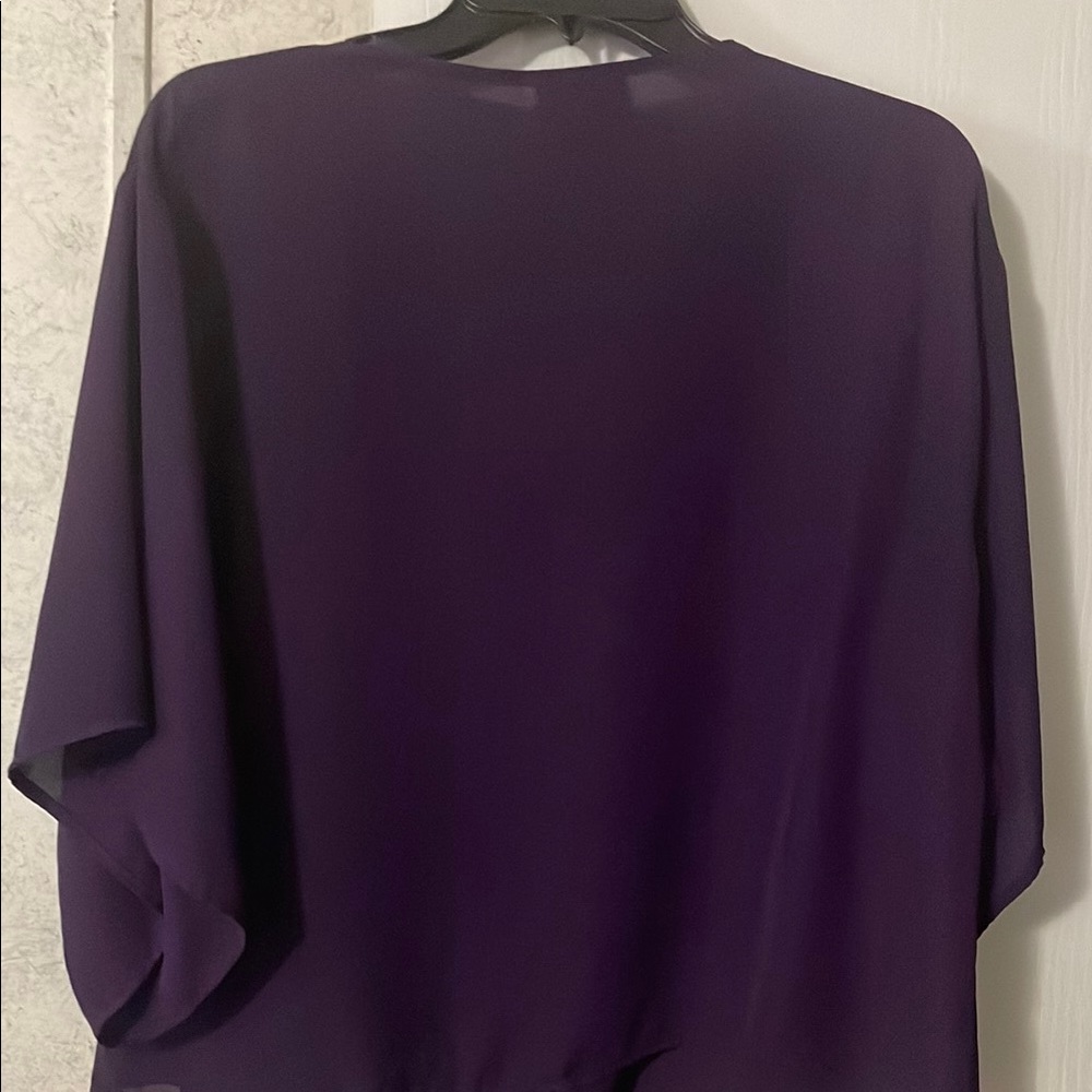 Adrienne Violet Blouse - Picture 5 of 5
